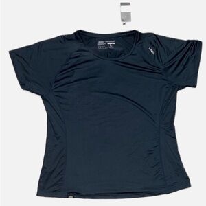 UNRL Women's Size L Navy Short Sleeve Shirt